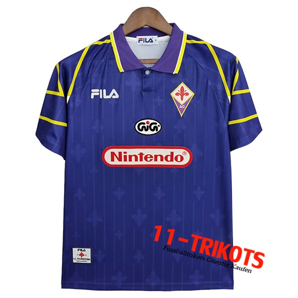 ACF Fiorentina Retro Heimtrikot 1997/1998
