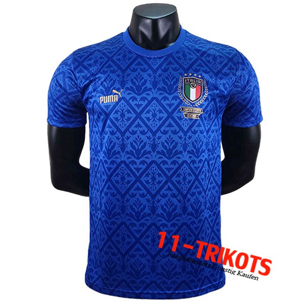 Italien Trikot Commemorative Edition Blau 2022