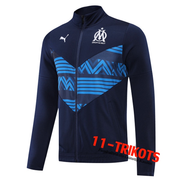 Marseille OM Trainingsjacke Blau Marin 2022/2023