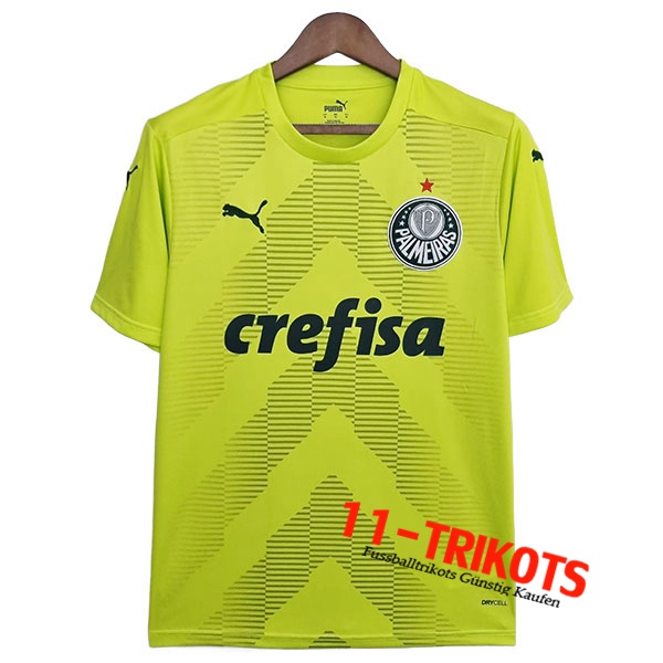 Palmeiras Trikot Torhuter Gelb 2022/2023