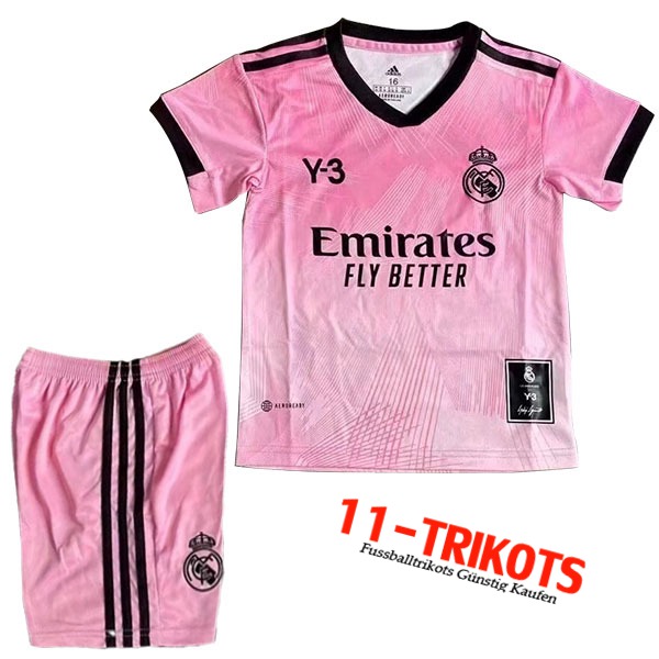 Real Madrid Trikot Kinder Y3 Rose 2022/2023