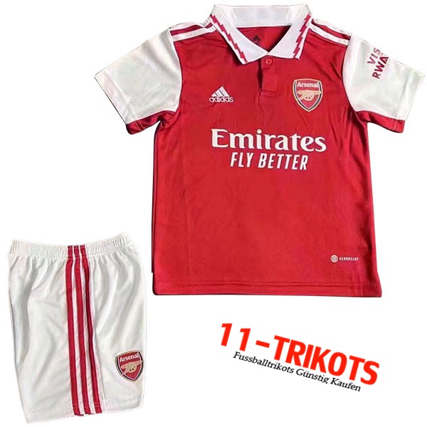 Arsenal Kinder Heimtrikot 2022/2023