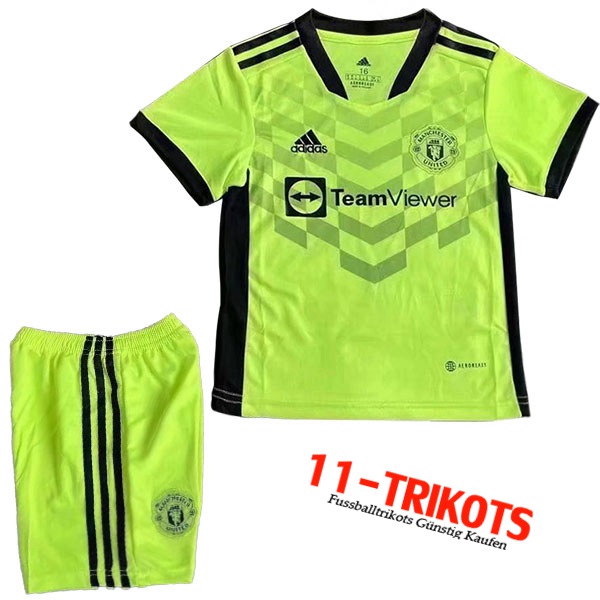 Manchester United Kinder Third Trikot 2022/2023