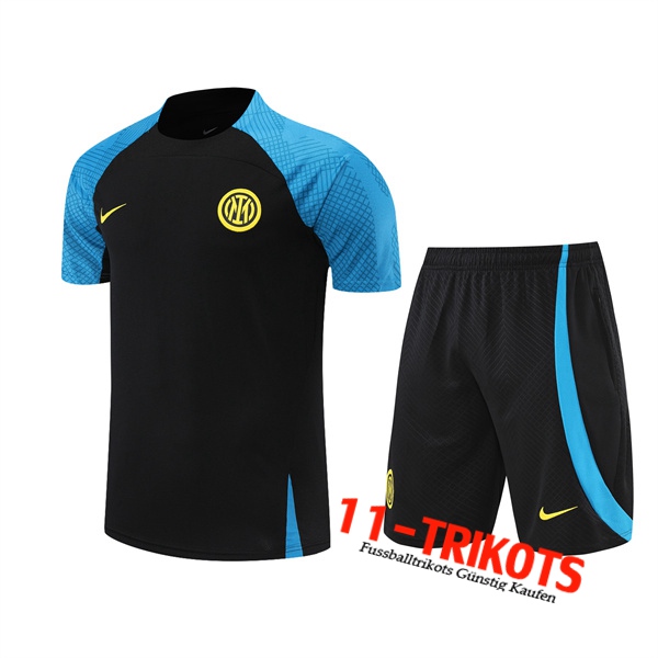 Inter Milan Trainingstrikot +Shorts Schwarz 2022/2023