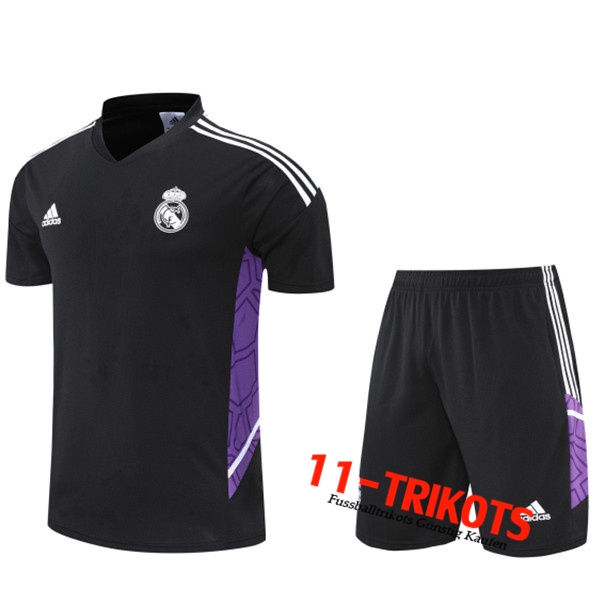 Real Madrid Trainingstrikot +Shorts Weiß 2022/2023