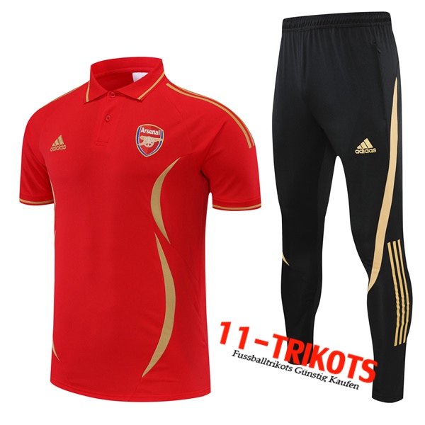 Arsenal Poloshirt Rot 2022/2023