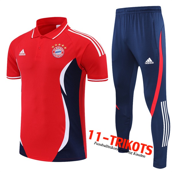 Bayern München Poloshirt Rot 2022/2023