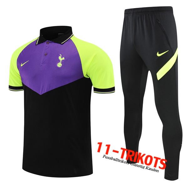 Tottenham Hotspu Poloshirt Schwarz 2022/2023