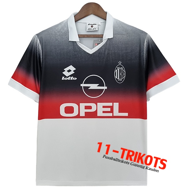 AC Milan Trikot Retro Weiß 1995/1996