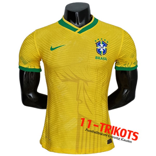 Brasilien Trikot Player Version Classic Gelb 2022/2023