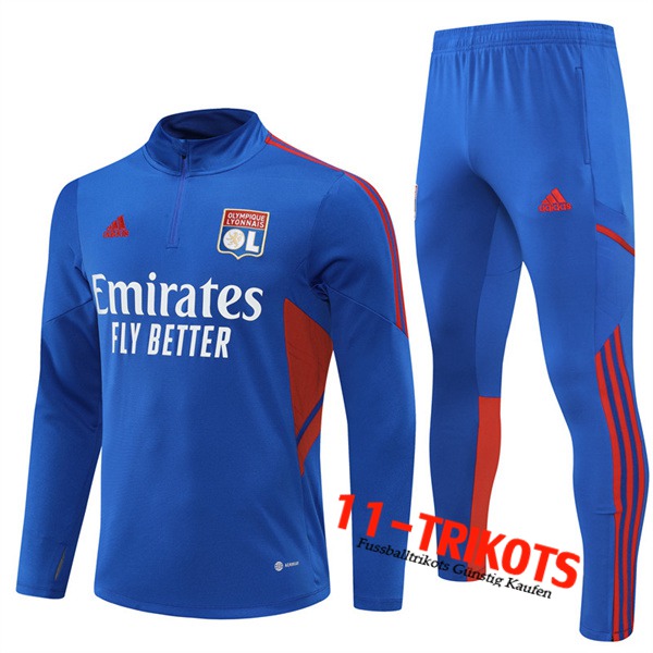 Lyon OL Trainingsanzug Blau 2022/2023