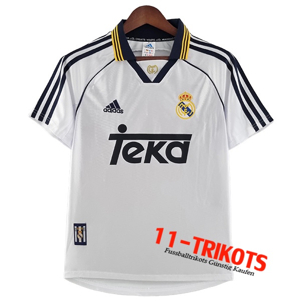 Real Madrid Retro Heimtrikot 2000/2001