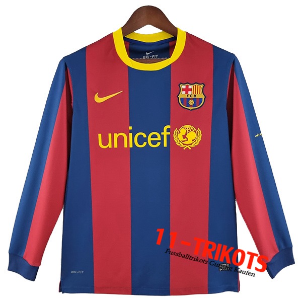 FC Barcelona Retro Heimtrikot Langarm 2006 UEFA Champions