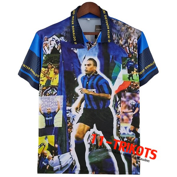 Inter Milan Trikots Retro Ronaldo 1997/1998