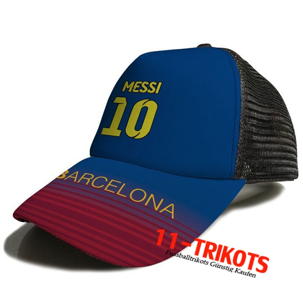 Messi 10 Fussball Mutze Blau/Rot 2023