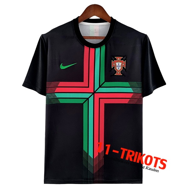 Portugal Trikots Concept Schwarz 2022/2023