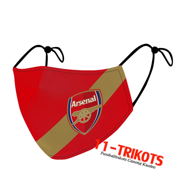 Arsenal Atemschutzmaske Rot/Gelb Reutilisable