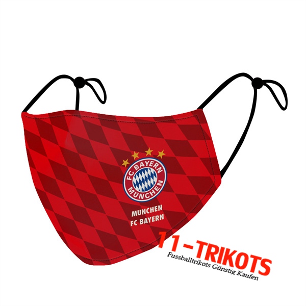 Bayern München Atemschutzmaske Rot Reutilisable