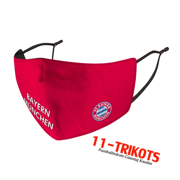 Bayern München Atemschutzmaske Rot Reutilisable -02