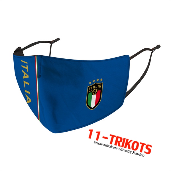 Italien Atemschutzmaske Blau Reutilisable