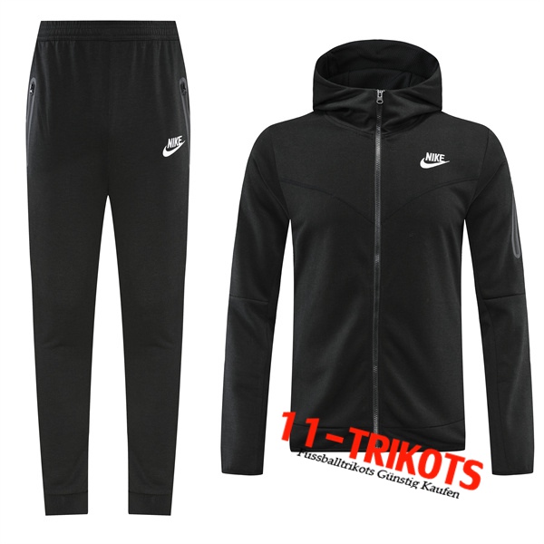 Nike Trainingsanzug Mit Kapuze Schwarz 2022/2023