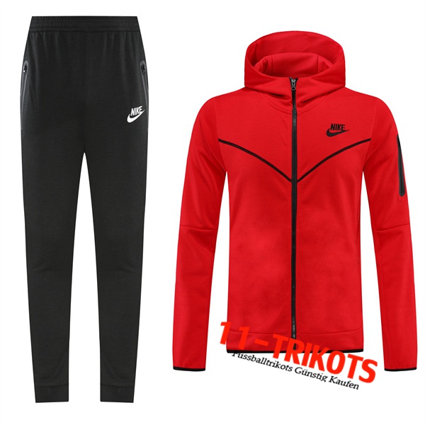 Nike Trainingsanzug Mit Kapuze Rot 2022/2023