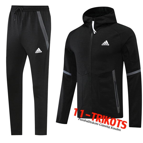 Adidas Trainingsanzug Mit Kapuze Schwarz 2022/2023