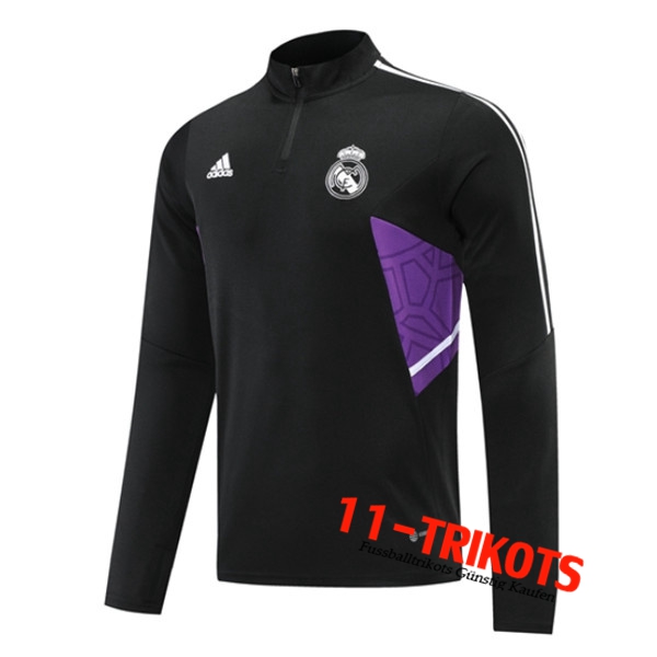 Real Madrid Training Sweatshirt Schwarz 2022/2023