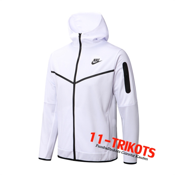 Nike Trainingsjacke Mit Kapuze Weiß 2022/2023