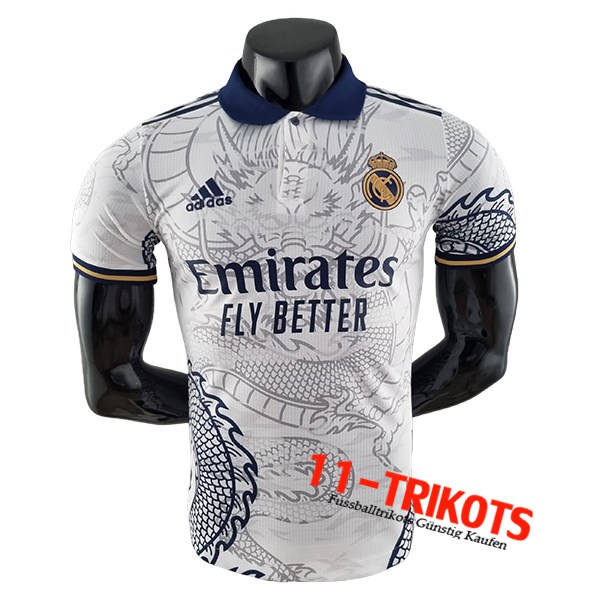 Real Madrid Trikots Chinese Dragon Weiß 2022/2023