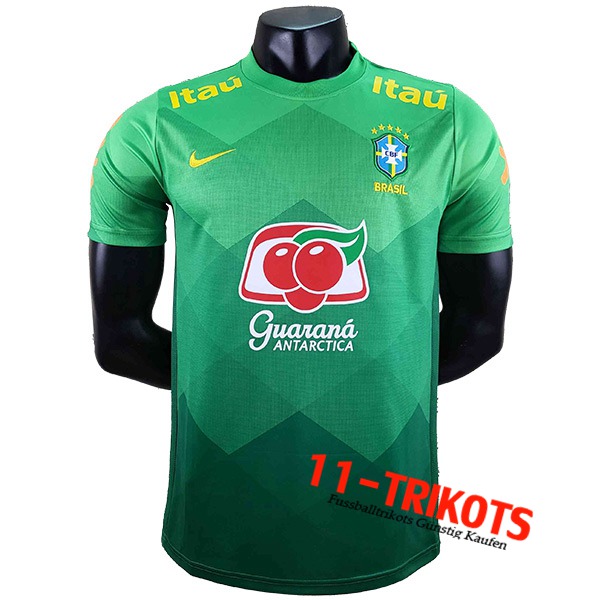 Brasilien Trainingstrikot Grün 2022/2023 -02