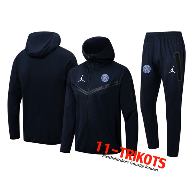 Jordan PSG Trainingsanzug Mit Kapuze Navy blau 2022/2023