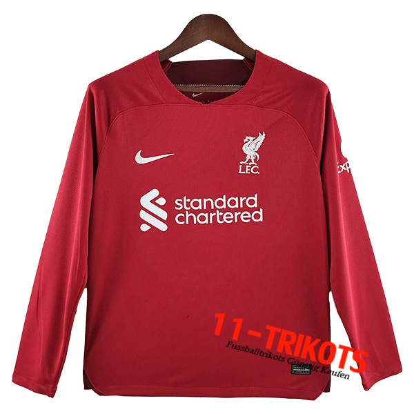 FC Liverpool Langarm Heimtrikot 2022/2023