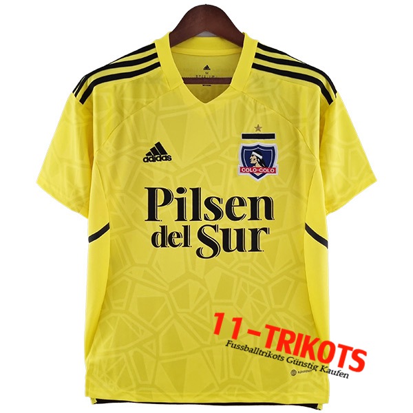 Colo-Colo Trikot Torhuter Gelb 2022/2023