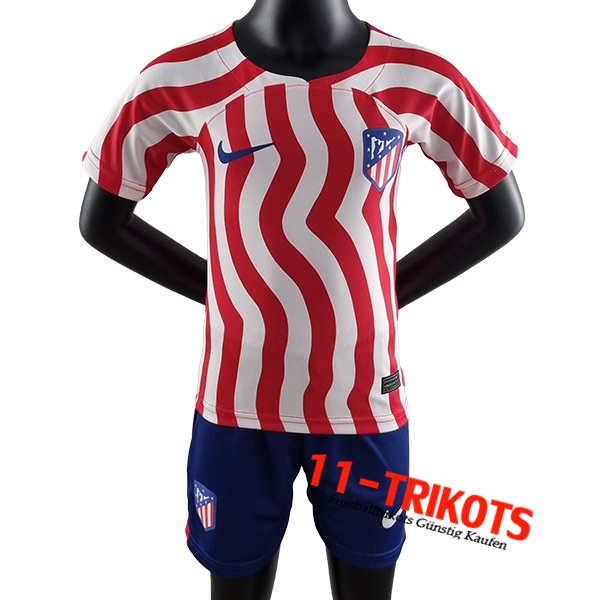 Atletico Madrid Kinder Heimtrikot 2022/2023