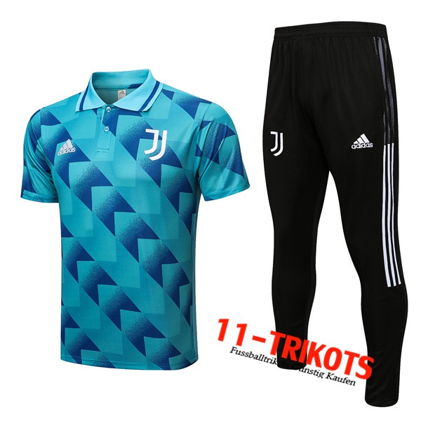 Juventus Poloshirt Blau 2022/2023