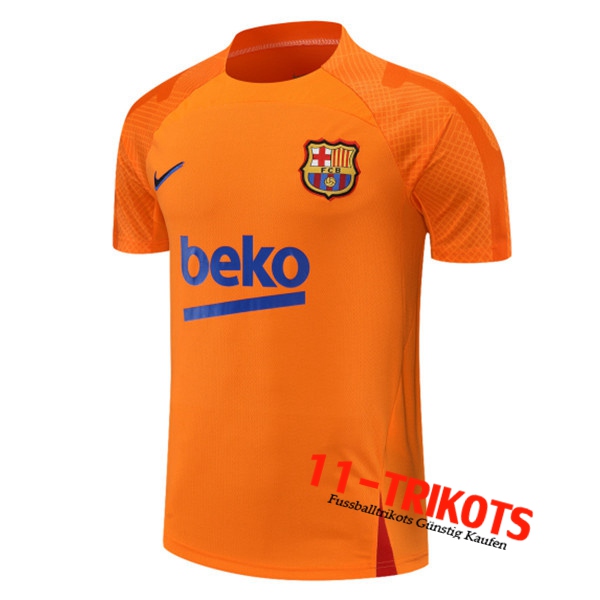 FC Barcelona Trainingstrikot Orange 2022/2023