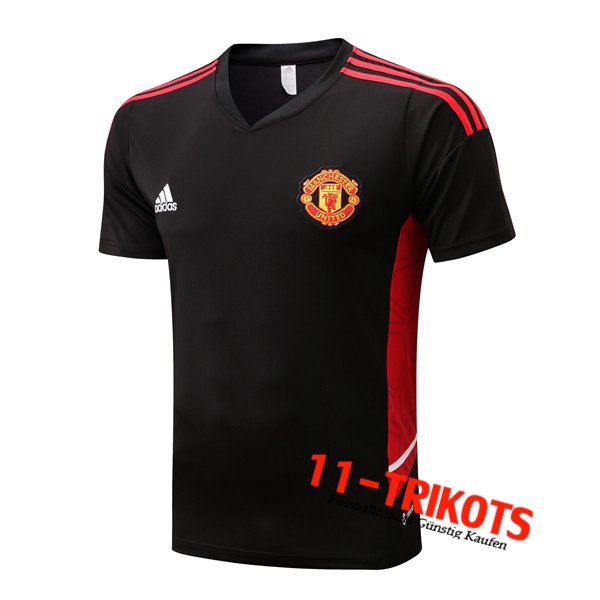 Manchester United Trainingstrikot Schwarz 2022/2023