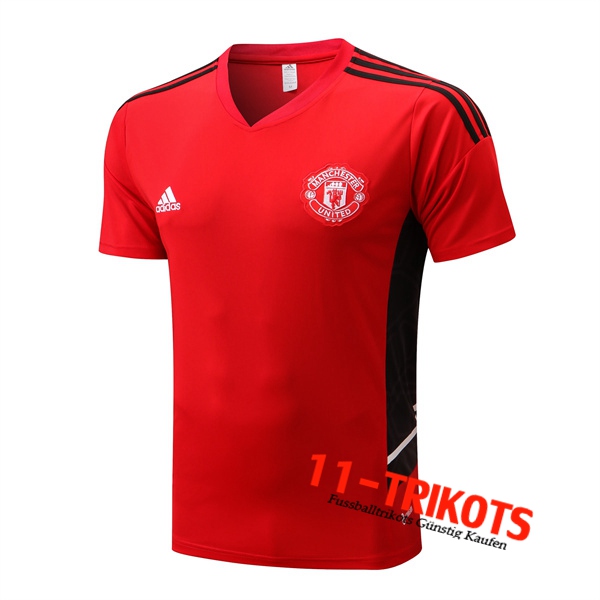 Manchester United Trainingstrikot Rot 2022/2023