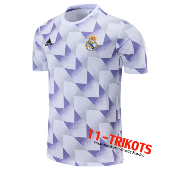 Real Madrid Trainingstrikot Weiß/Grau 2022/2023