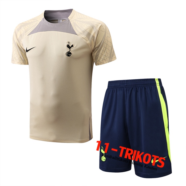 Tottenham Hotspur Trainingstrikot + Shorts Gelb 2022/2023