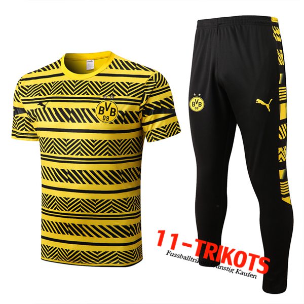 Dortmund Trainingstrikot + Hose Gelb 2022/2023