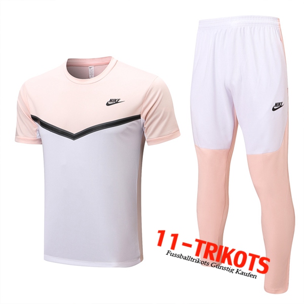 Nike Trainingstrikot + Hose Rosa/Weiß 2022/2023
