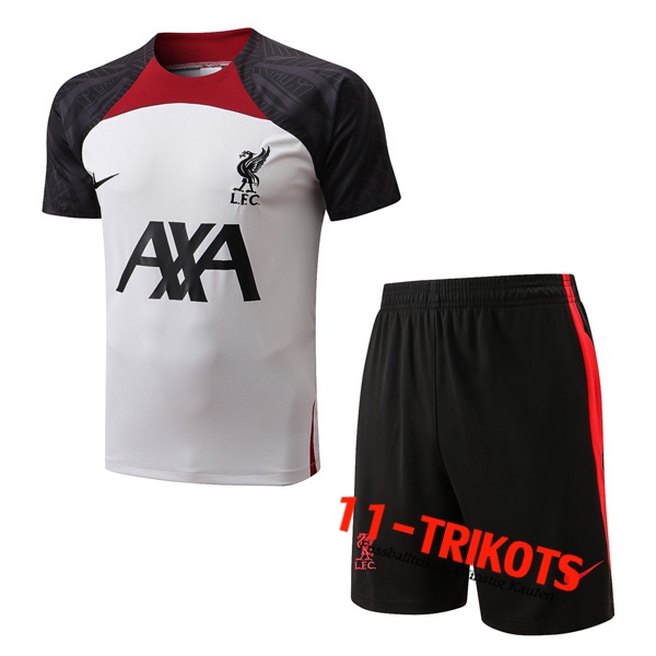 Manchester United Trainings-Tanktop + Shorts Blau 2022/2023