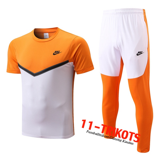 Nike Trainingstrikot + Hose Gelb/Weiß 2022/2023