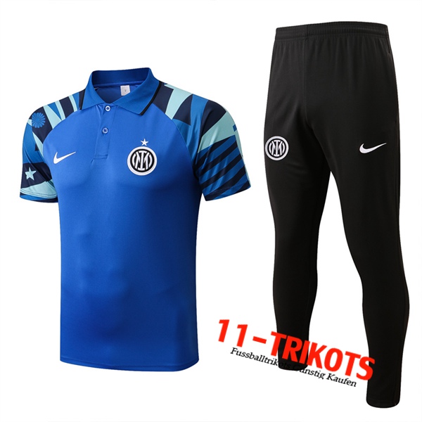 Inter Milan Poloshirt Blau 2022/2023