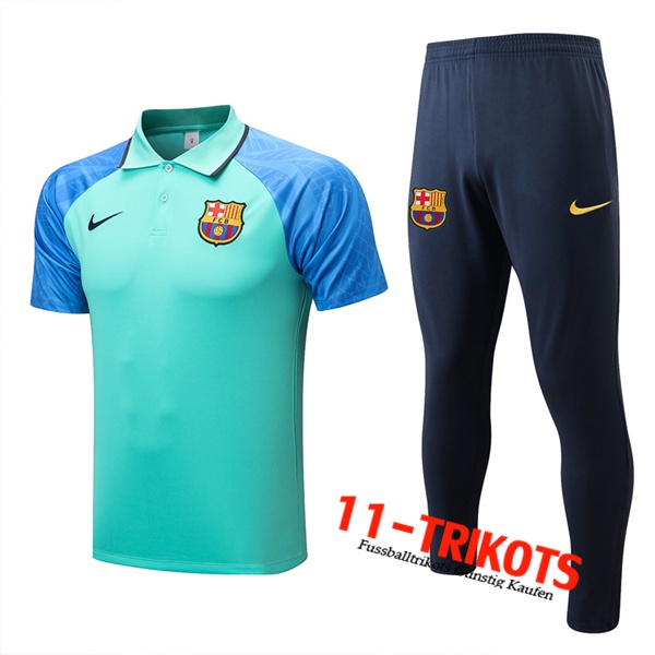 FC Barcelona Poloshirt Grün 2022/2023