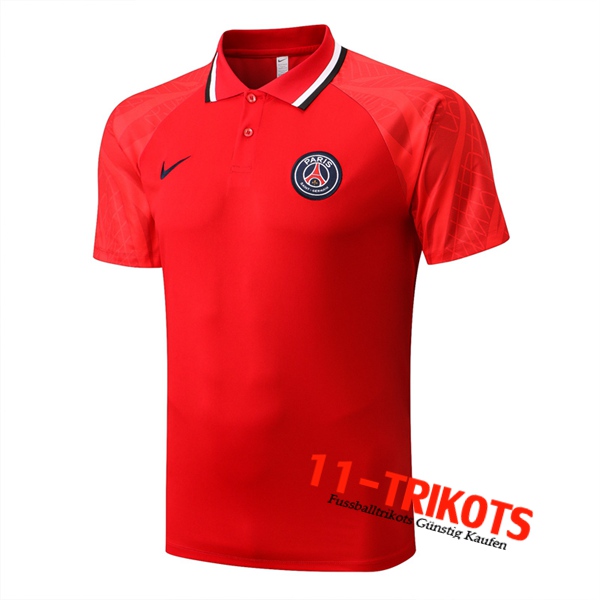PSG Poloshirt Rot 2022/2023