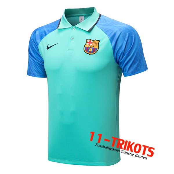 FC Barcelona Poloshirt Grün 2022/2023