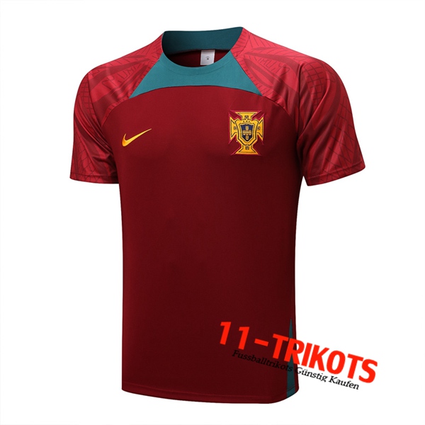 Portugal Trainingstrikot Rot 2022/2023